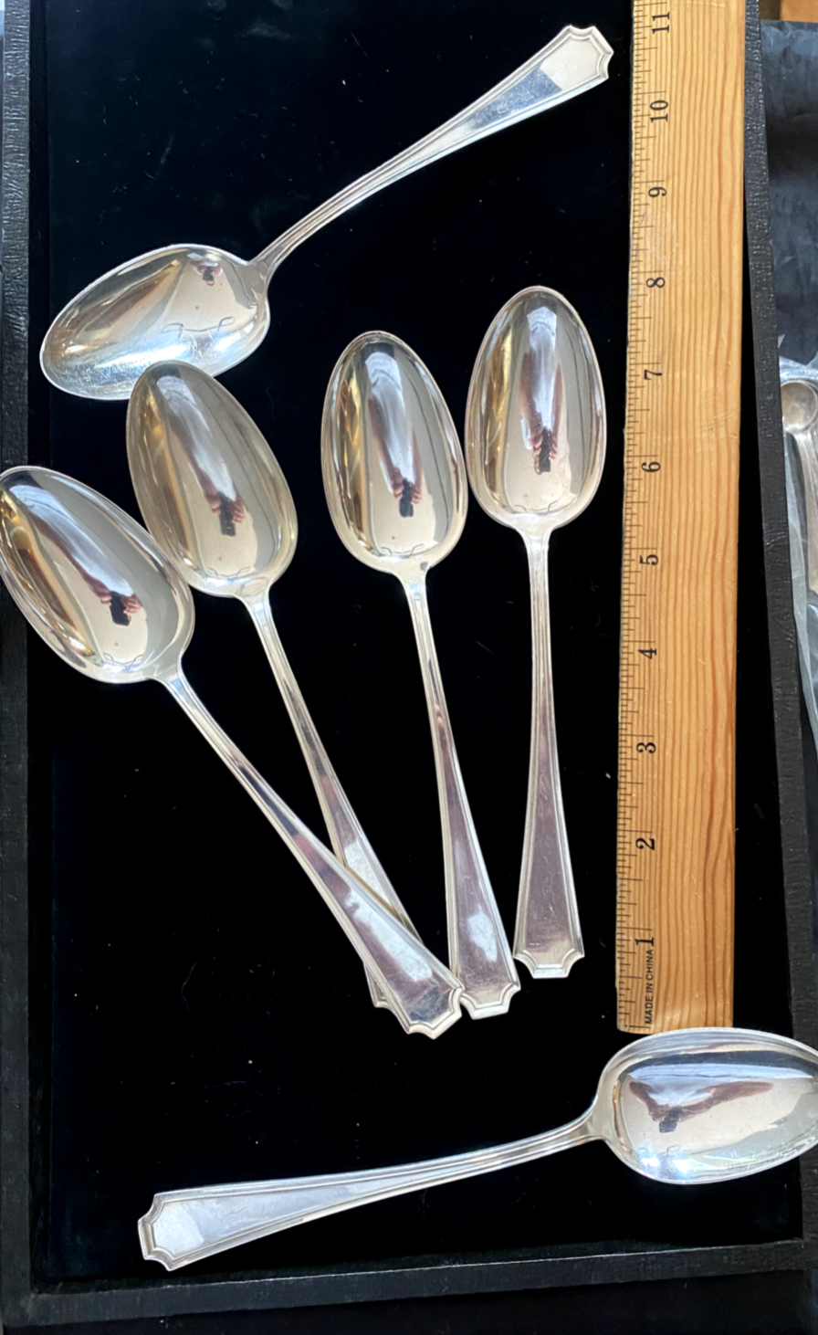 6 GORHAM DURGIN FAIRFAX STERLING OVAL SOUPS 7 1/4" NOT MONOGRAMMED 1