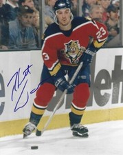 Autographed 8x10 RHETT WARRENER Florida Panthers photo - w/COA