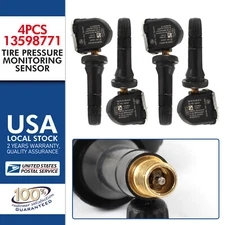 4X  OE 13598771 For BUICK CADILLAC CHEVROLET TPMS TIRE PRESSURE SENSOR