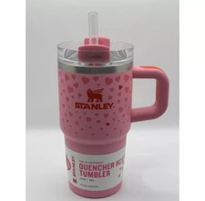 New Stanley Sweet 💕💕X Target Exclusive PINK Valentine 20 oz Tumbler  In Hand