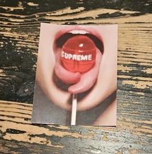 Supreme Lollipop Sticker  FW24 + FREE SURPRISE