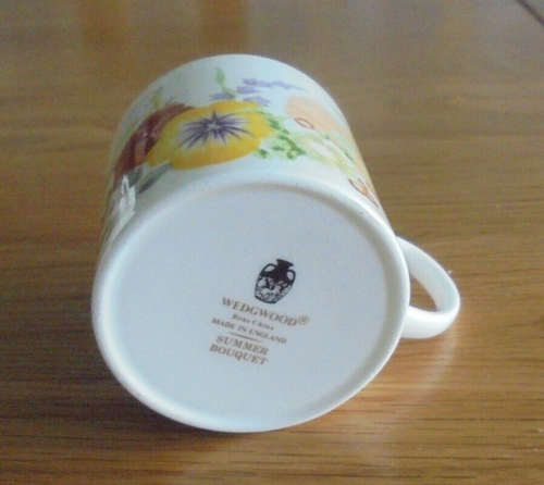Wedgwood Summer Bouquet Espresso Demitasse Cup Excellent - Picture 3 of 3