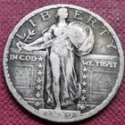 1919 Standing Liberty Quarter 25c nicely Circulated #74661