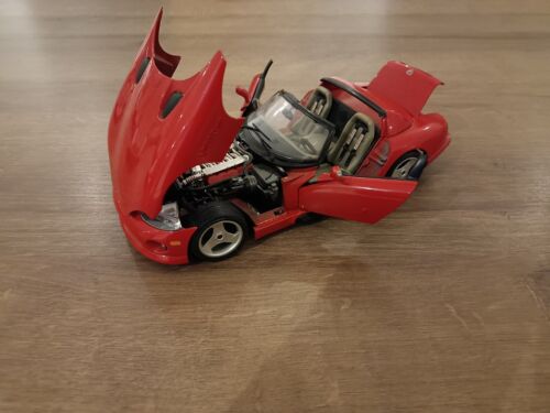 Bburago | Dodge Viper RT/10 | Scale 1/18 | Red | 1996 | Made In Italy