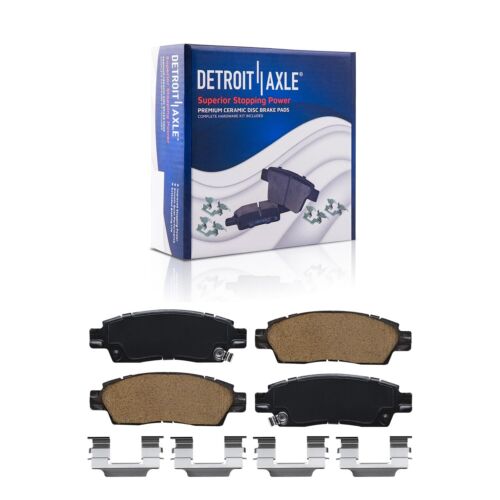 Front Rear Brake Rotors Brake Pads Wheel Bearing for Envoy Trailblazer Rainier - Picture 4 of 9