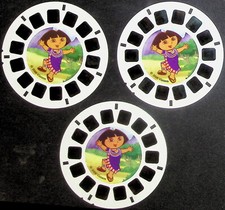 Dora's World Adventure Nickelodeon 3D View-Master 3 Reel Set