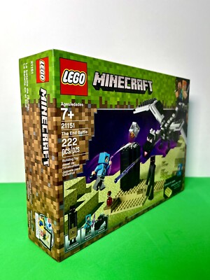 2019 LEGO Minecraft The End Battle (#21151) - 222pcs 673419304450