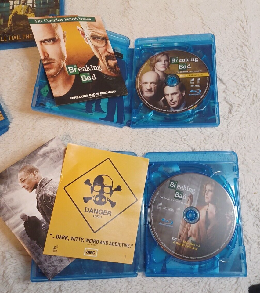 Breaking Bad Complete Series Bluray + Mythbusters Breaking Bad Special