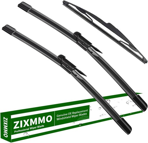 3 Factory Wipers for Focus 2012-2018, 28"/28"/12" Original Windshield Blades Set