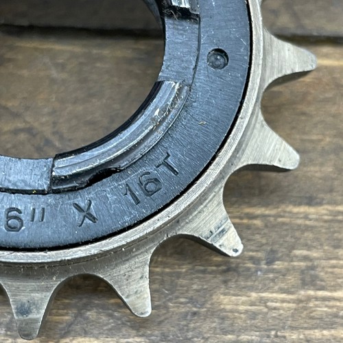 ACS Fat 16t BMX Freewheel Right Thread Old School BMX 16 Tooth 3/16 in Chain - Picture 12 of 14