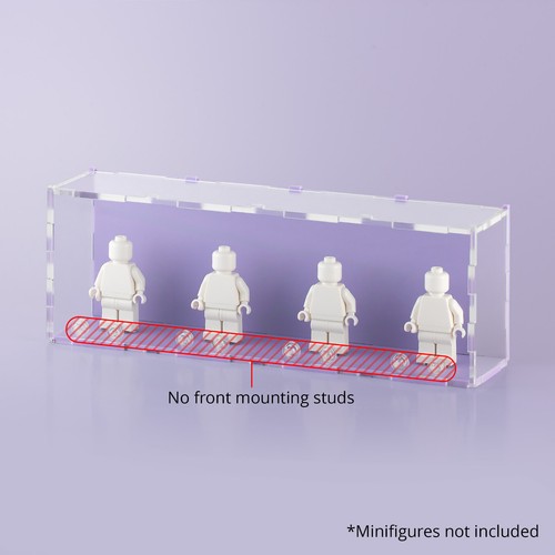 Lilac Pastel LEGO Minifigure Display Case - Picture 15 of 15