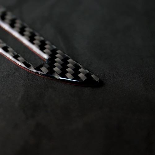 Carbon Fiber Gear Shift Letter Display Panel Trim Fit For Ford Mustang 2015-2019 - Picture 12 of 12