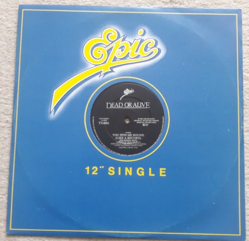 Dead or Alive - You Spin Me Round (Murder Mix) - Misty Circles - 12" Vinyl 1984