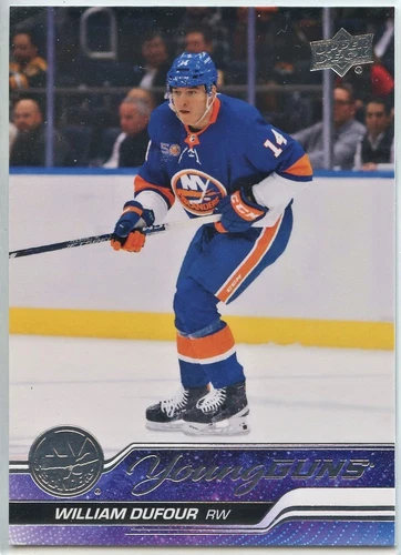 2023-24 UPPER DECK YOUNG GUNS #206 WILLIAM DUFOUR RC ROOKIE NM-MT RAW