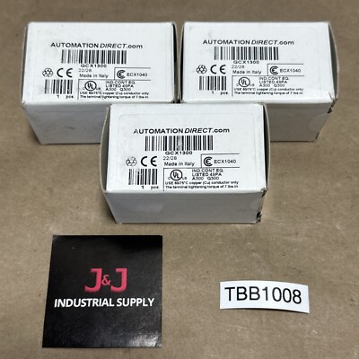 (3) BRAND NEW Automation Direct On/Off Switch GCX1300 || FAST SHIPPED + WARRANTY