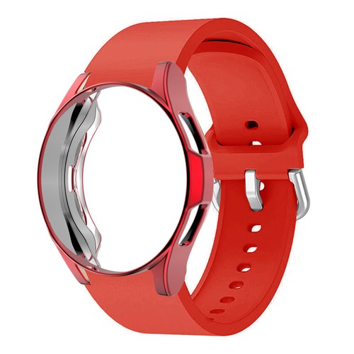 Correa de silicona + estuche para reloj Samsung Galaxy 4 5 40 44 mm clásico 42 46 mm - Imagen 19 de 28