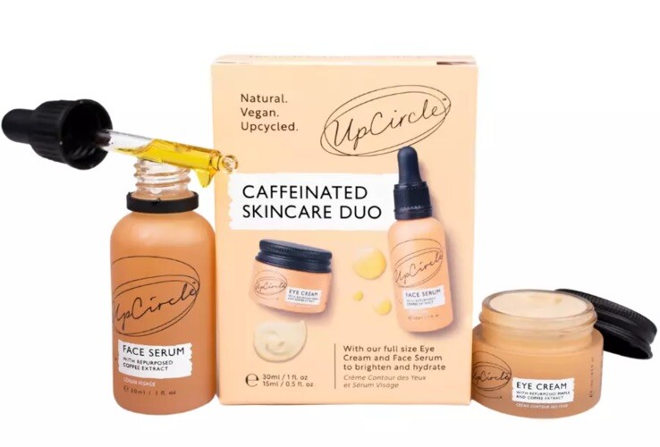 UpCircle Skin Brightening and Hydrating Set - Caffeinated Skincare Duo Xx - Image 3