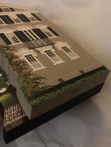 Vintage Charleston South Carolina Three Sisters House Wood model Miss Eugenia - Picture 9 of 9