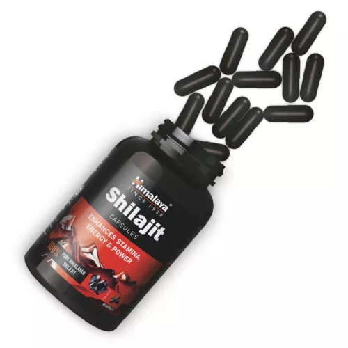 Himalaya Shiljit 60 Kapseln Fördert Ausdauer, Energie und sexuelles Wohlbefinden - Bild 3 von 4