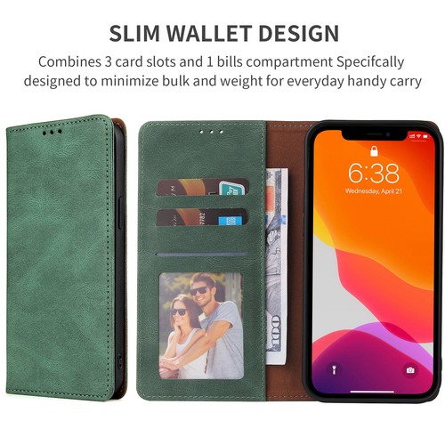 Leather Case For Samsung A12 A32 A42 A51 A72 4G 5G Flip Wallet Slim Phone Cover - Zdjęcie 7 z 16