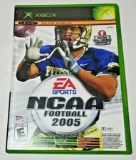 NCAA Football 2005 / Top Spin Combo (Microsoft Xbox, 2004) COMPLETE W/ Manuals