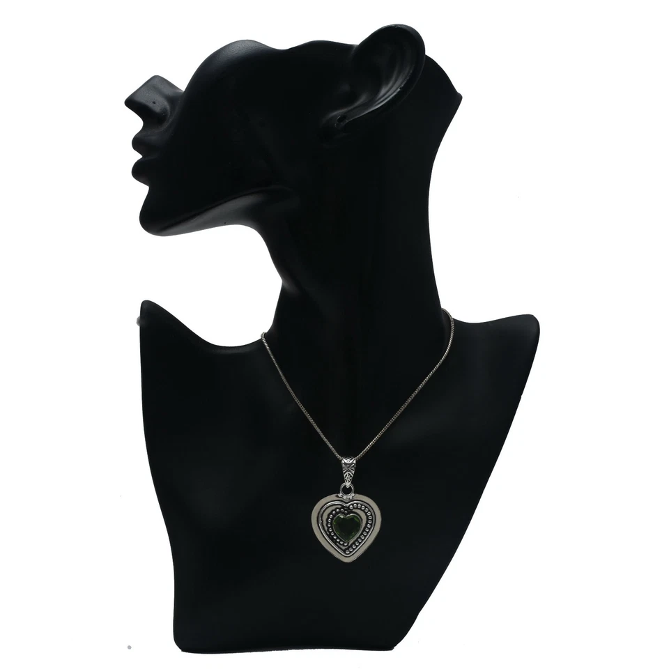 Charmant Peridot Topas Edelstein 925 Sterling Silber Handgemacht Anhänger A-1 - Bild 3 von 4