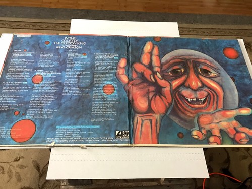 King Crimson In The Court Of The Crimson King SD8245 70s Press Gatefold VG/G - Picture 3 of 7