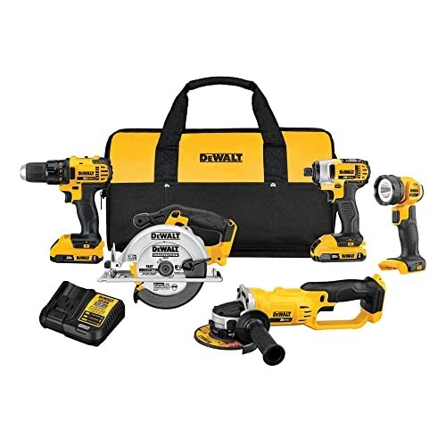 DEWALT 20V MAX Power Tool Combo Kit, 6Tool Cordless Power Tool Set eBay