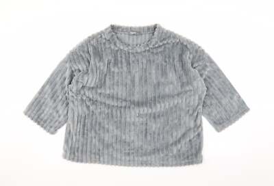 Muskat Damen grau Rundhals Polyestermischung Pullover Größe 16