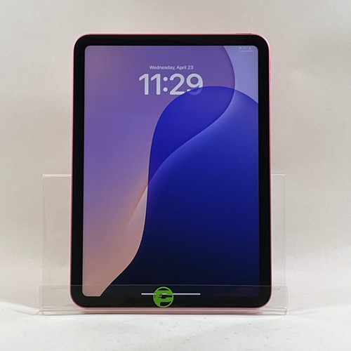 WiFi Only Apple iPad 10th Gen 64GB 18.3.2 PINK MPQ33LL/A