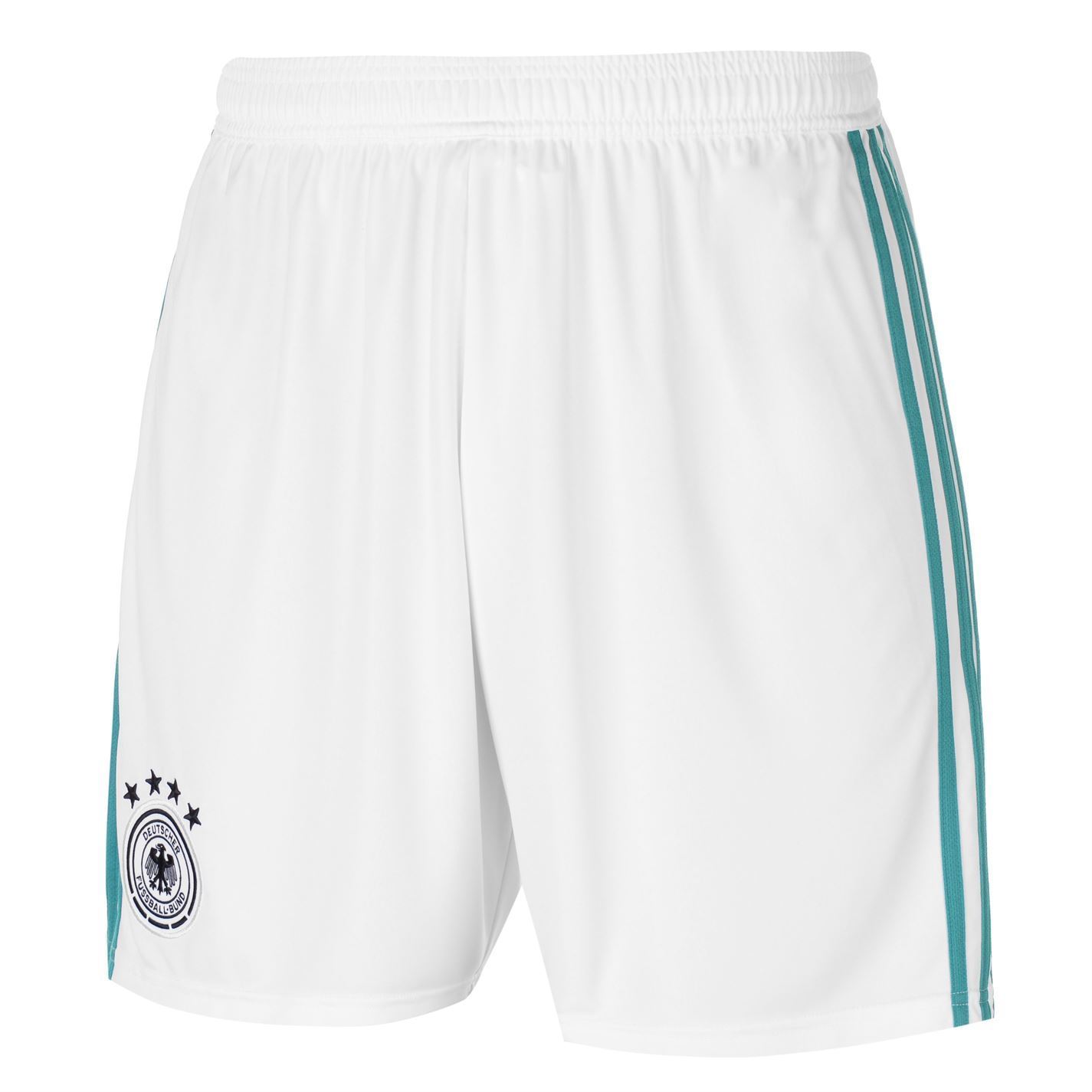 Adidas Germany Away Shorts FIFA World Cup 2018 Mens White Green Football Soccer Adidas Germany Away Shorts FIFA World Cup 2018 Mens White Green Football Soccer