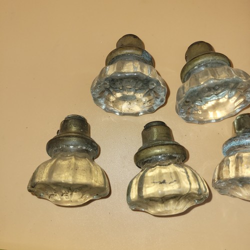 Vintage Ornate Glass Door Handle Replacement Sold Individually - Picture 5 of 12