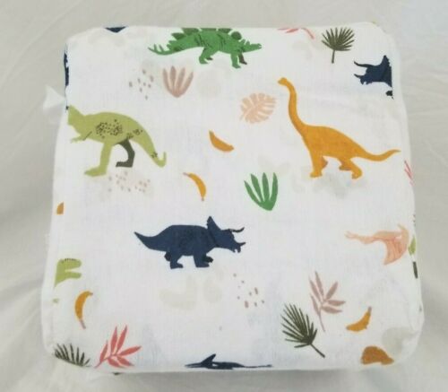 4 pc Pillowfort Dinosaur Flannel Full Sheet Set NIP - Picture 4 of 8