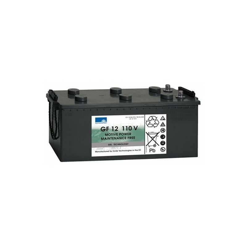 Batterie GF12110V Sonnenschein 12V 120Ah Gel décharge profonde pour nautisme