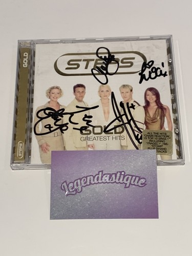 STEPS GOLD GREATEST HITS CD SIGNED BY ALL AUTOGRAPHS & WRISTBAND & COA - Picture 2 of 5