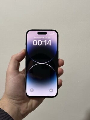 Apple iPhone 14 Pro 128GB ディープパープル SIMロック無し softbank 