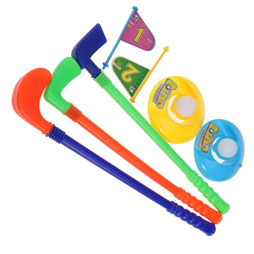 Golf Set Toddler Parent-child Miniatures Model . Practice Equipment - Picture 7 of 12