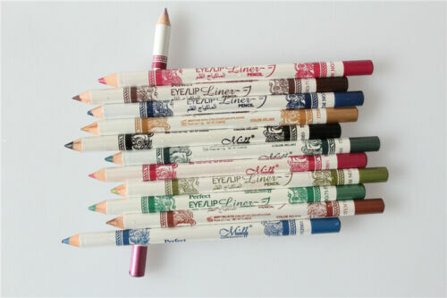 new Pencil Shadow Eye Liner Lip Pen Eyeliner Makeup Eye Colors Cosmetic 12 Set - Picture 7 of 10