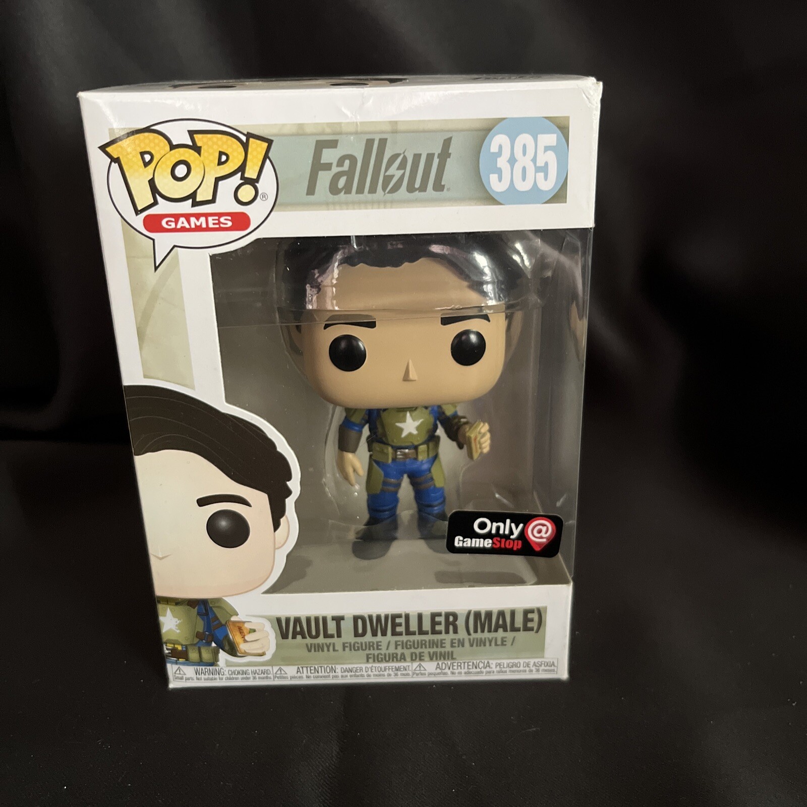 Funko Pop Fallout Vault Dweller (Male) #385 Gamestop Exclusive