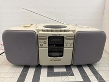 Sony CFD-21 CD/Radio/Cassette-Corder. Cassette Doesn't Work.  Tested