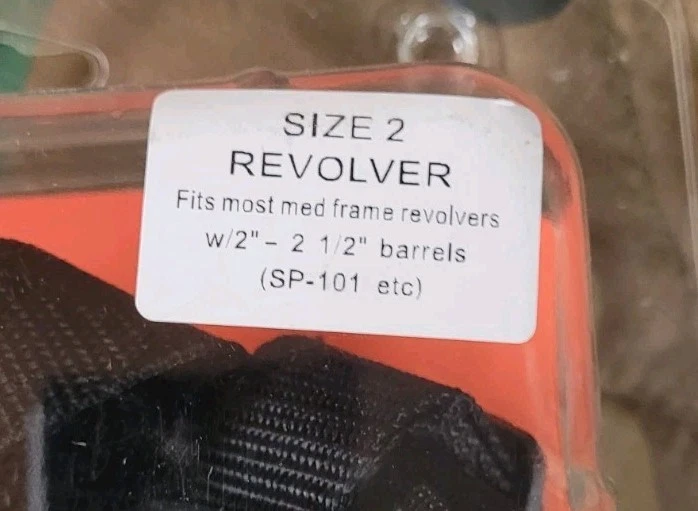 Bulldog Black Nylon AMBIDEXTROUS Size 2 Snub Nose Revolver Shoulder Holster - Image 2 of 4