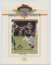 1994 Topps Stadium Club Master Photos Prizes Don Beebe 1m8