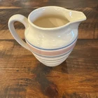 Vintage McCoy Striped Beehive Pitcher-1 OT. 6 inches