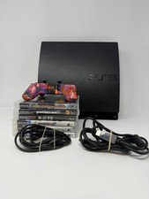 Sony PlayStation 3 PS3 Slim 320GB Black Conso...