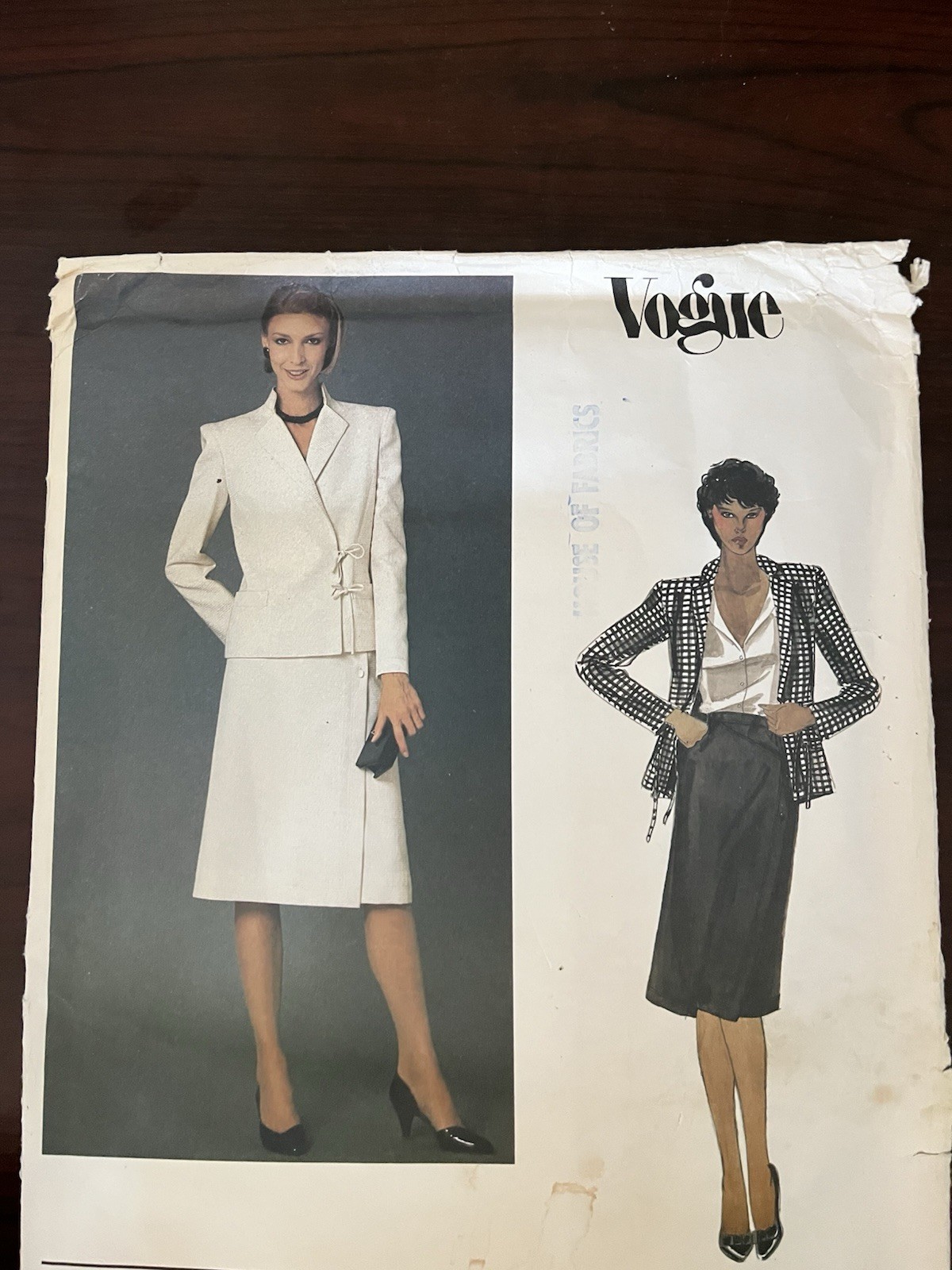 VOGUE 2622 DESIGNER VALENTINO SIZE 14 B: 36 UC/FF thumbnail 2