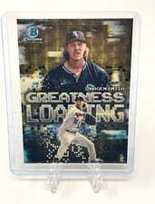 Marketplace image: Topps 2025 Bowman Chrome Hagen Smith Greatness Loading Superfractor 1/1