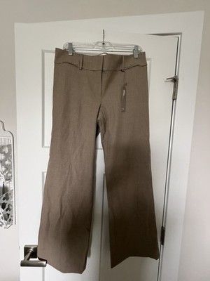 NWT LOFT 10 Marisa Trouser Professional Career Work Pants Light Beige Khaki