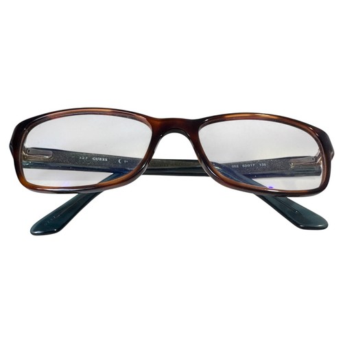 Guess Eyeglasses Frames Tortoise Shell Rectangle GU2591 052 53 17 135