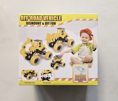 Ludilo - Construction Vehicles - Dismount & DIY Fun - Build Toys