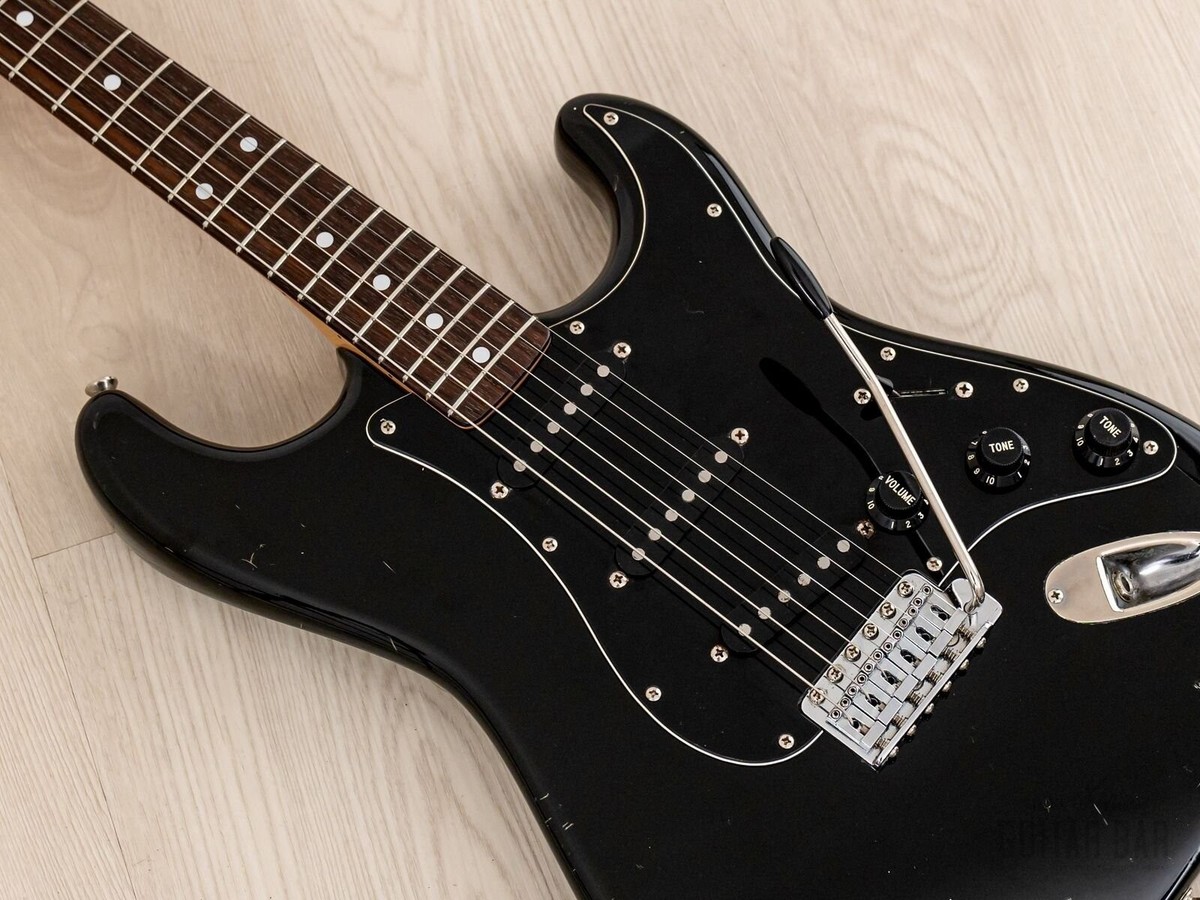 1985 Fender Stratocaster '72 Vintage Reissue ST72-55 Black A